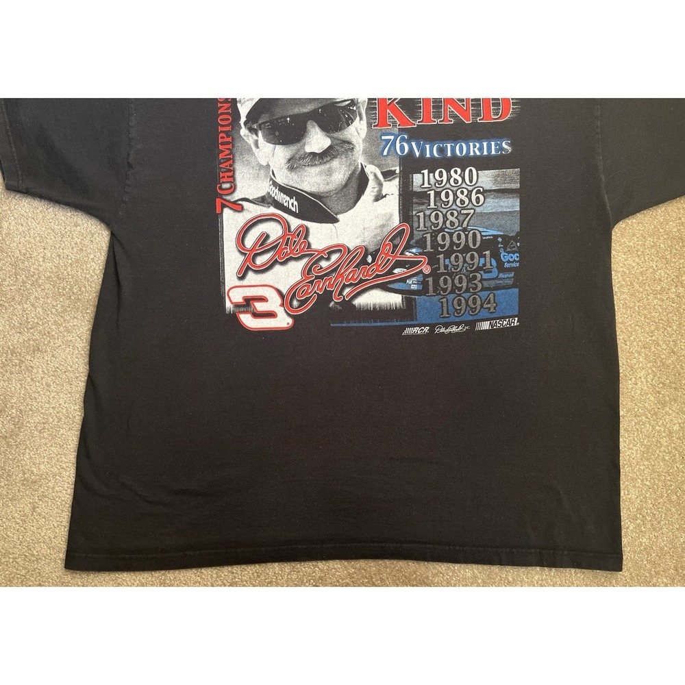 Vintage Dale Earnhardt T Shirt One Of A Kind Competitors View Short Sleeve XXL - Picture 12 of 16